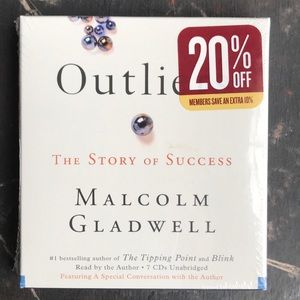 Audio book, Outliers, Malcolm Gladwell